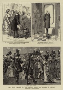 The Silver Wedding of the Imperial Prince and Princess of Germany by Charles Edwin Fripp